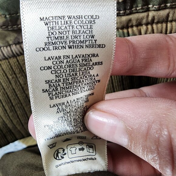 Rails Jacket Mens Medium Green Camo Long Sleeve Button Up Bomber *NWT* - Picture 6 of 13